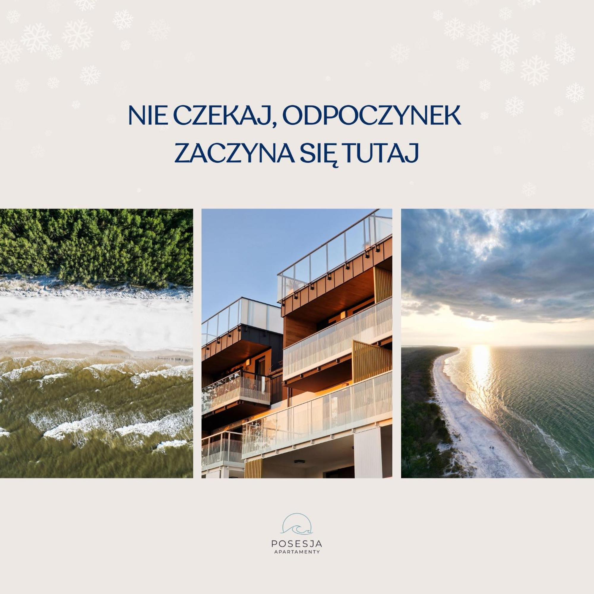 גרצי'יבובו Posesja Apartamenty & Spa - Posesja Plazowa 4A II מראה חיצוני תמונה